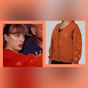 The Life of A Showgirl Cardigan Taylor Swift Like New XS/S Official Merch